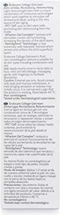 Actual product image Endocare Cellage Anti Aging Gel Cream 50ml (50 ml)