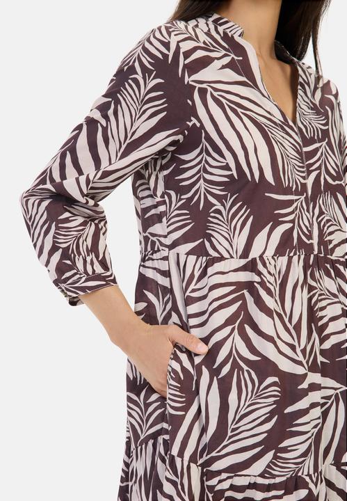 Image du produit Camel Active Mittellanges Sommerkleid mit Allover-Print (S)