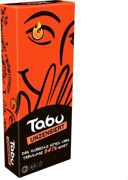 Actual product image Hasbro Taboo Uncensored (German)
