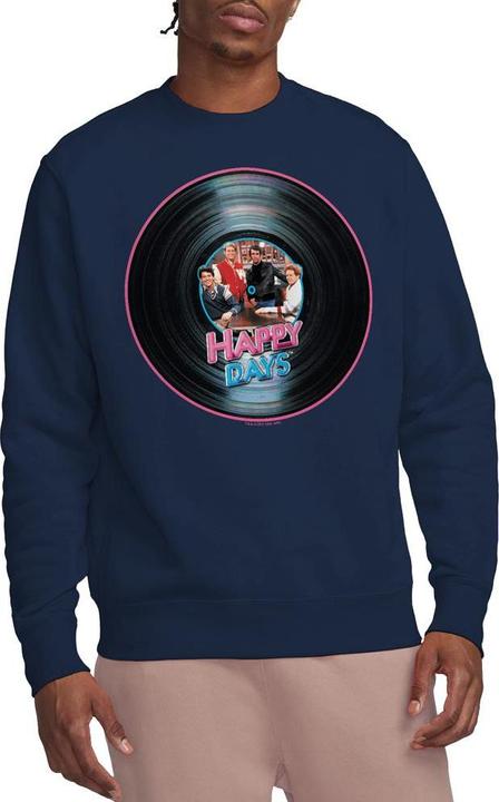 Immagine prodotto Happy Days On the Record Felpa Adulto Unisex (L)