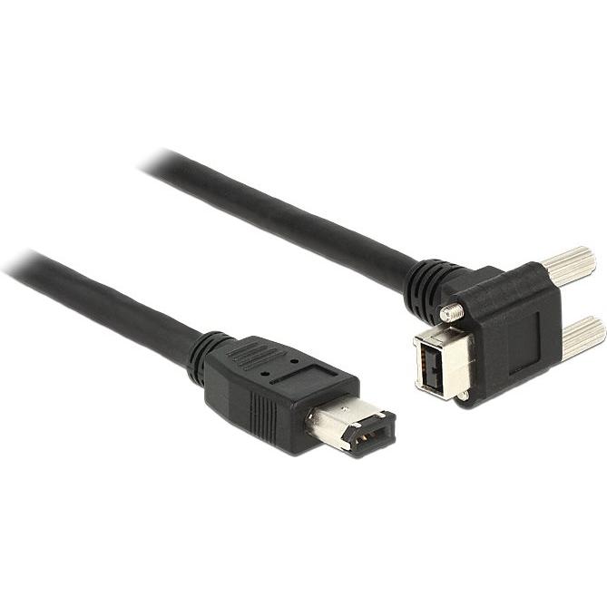Delock Kabel FireWire IEEE 1394B 6Pol/9Pol, 2Meter (2 m, FireWire), Schnittstellenkabel