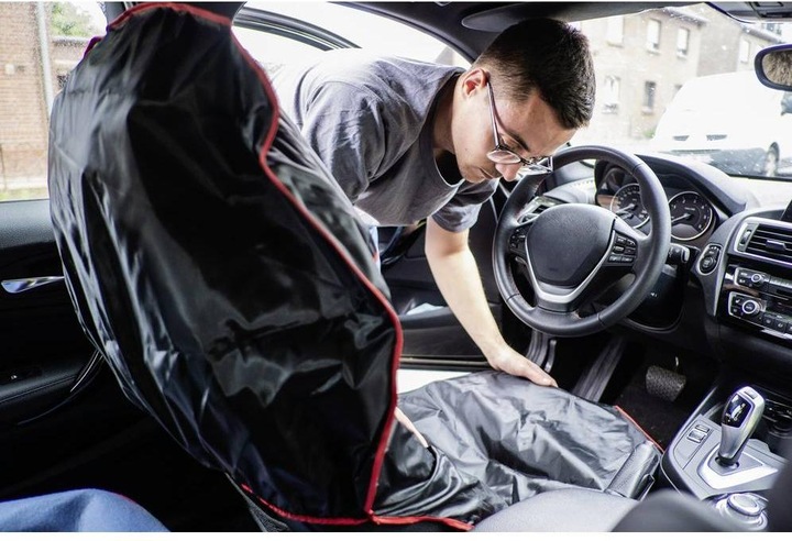 Image du produit Vigor Protège-Siège En Nylon, Réutilisable