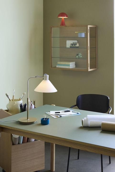 Actual product image Hübsch Mush Portable Lamp Bright Red