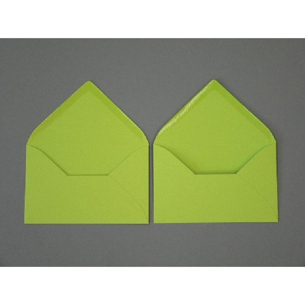 Thumbnail - Blanke, Briefumschlag, Briefumschläge 110x156mm 120g/qm gummiert VE=100 Stück lindgrün (100 x)