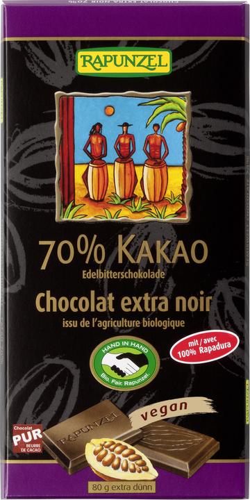 Rapunzel chocolat amer-surfin (80 g)