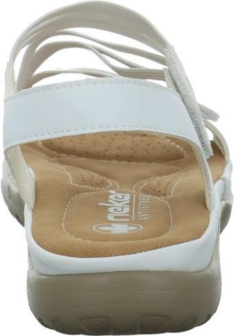 Produktbild Rieker Sandale mit Elastbändern weiss (41)
