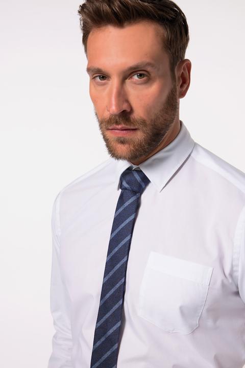 Immagine prodotto JP1880 Cravatta di seta a righe sottili particolarmente lunga con 6 cm di larghezza