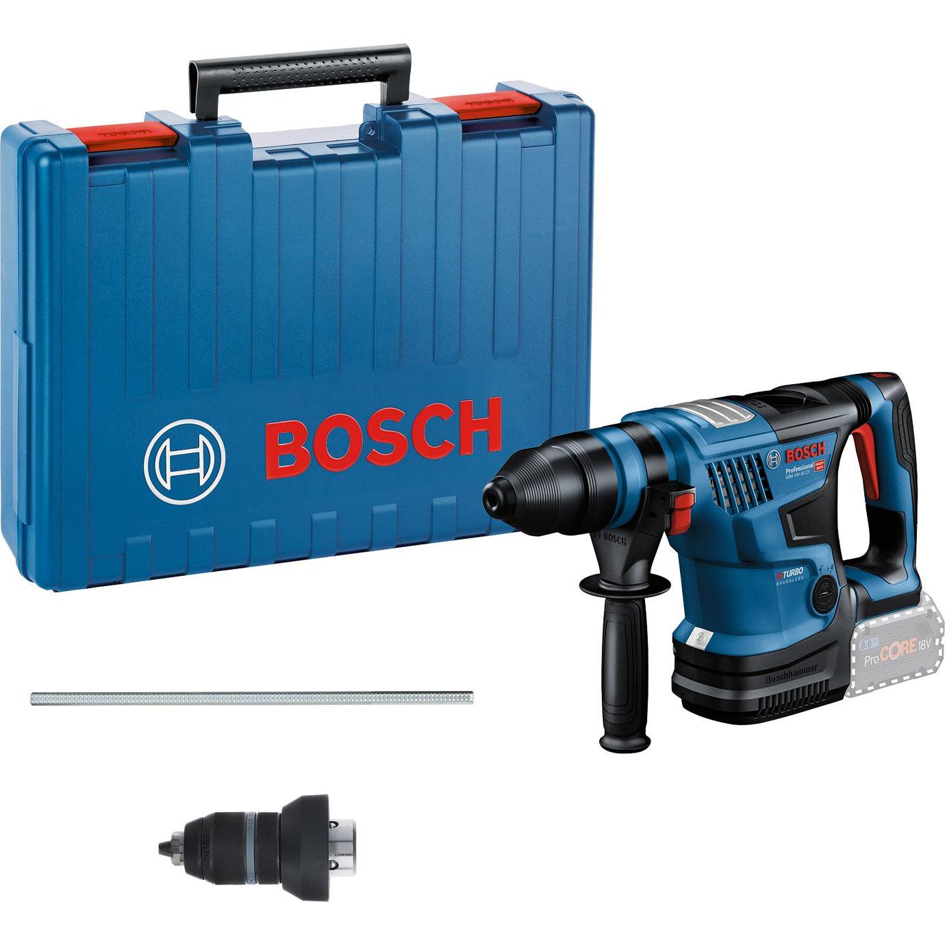 Thumbnail - Bosch Professional, Bohrmaschine + Akkuschrauber, GBH 18V-34 CF (Akkubetrieb)