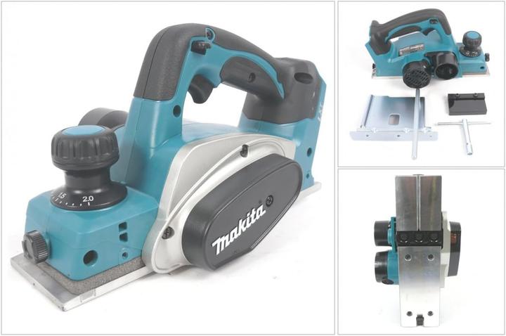 Image du produit Makita DKP 180 18V Li-ion Rabot sans fil Solo - seulement l'appareil sans accessoires, sans batterie sans