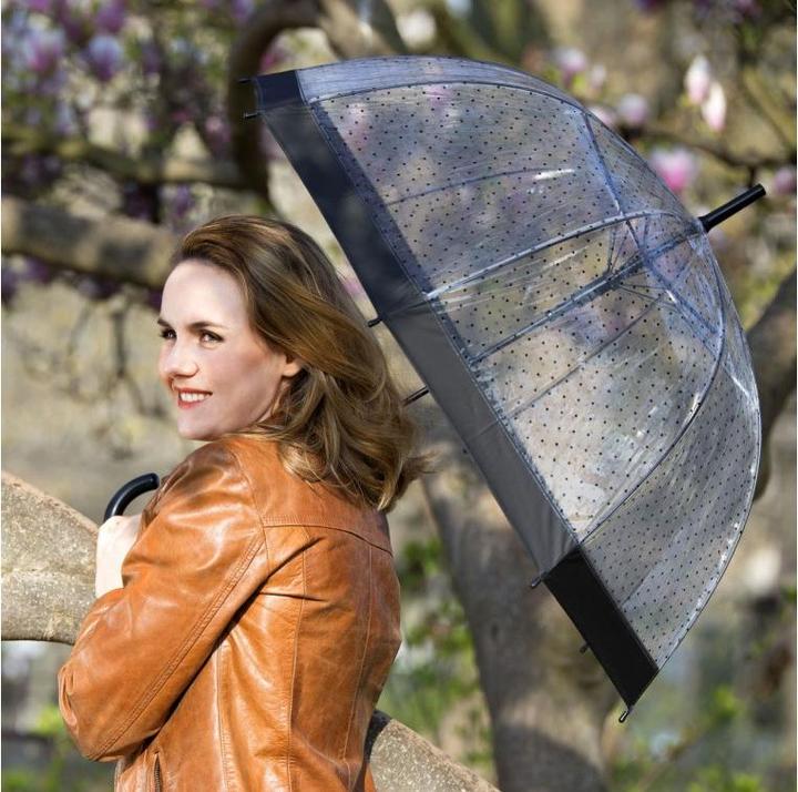 Image du produit Smati parapluie stable transparent Windproof en forme de cloche (Lady)