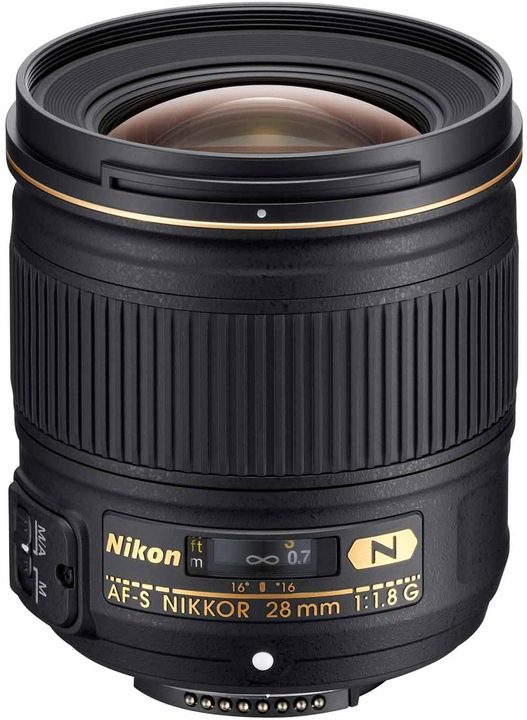 Nikon AF-S Nikkor 28mm f/1.8G (Nikon F, Full-frame)