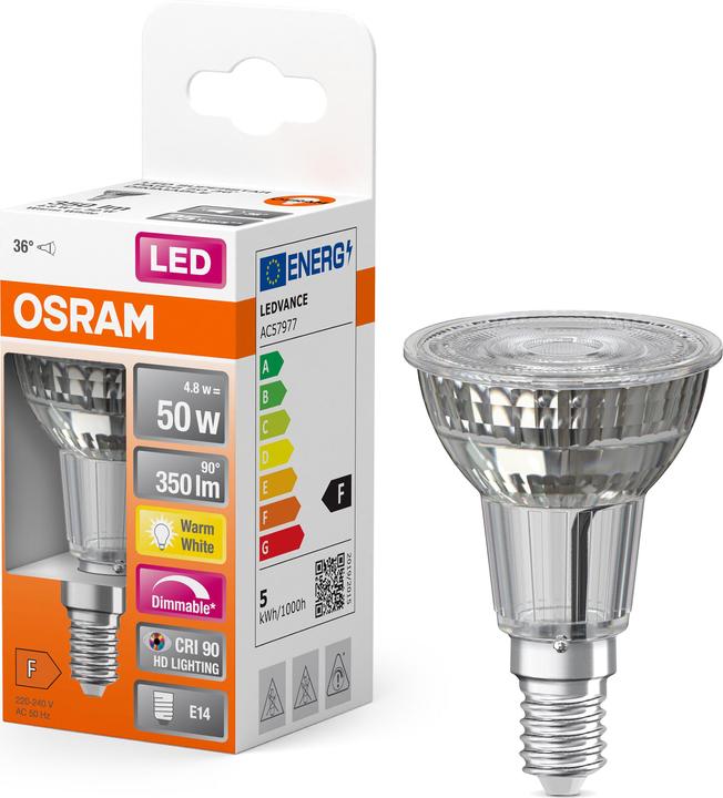 Actual product image Osram Superstar Par 16 (E14, 4.80 W, 350 lm, 1 x, F)