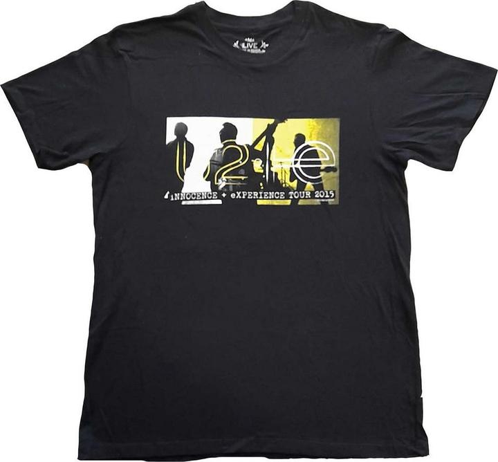 Immagine prodotto Universal Textiles Maglietta unisex per adulti I+E 2015 Band Silhouettes con stampa posteriore in cotone (XL)