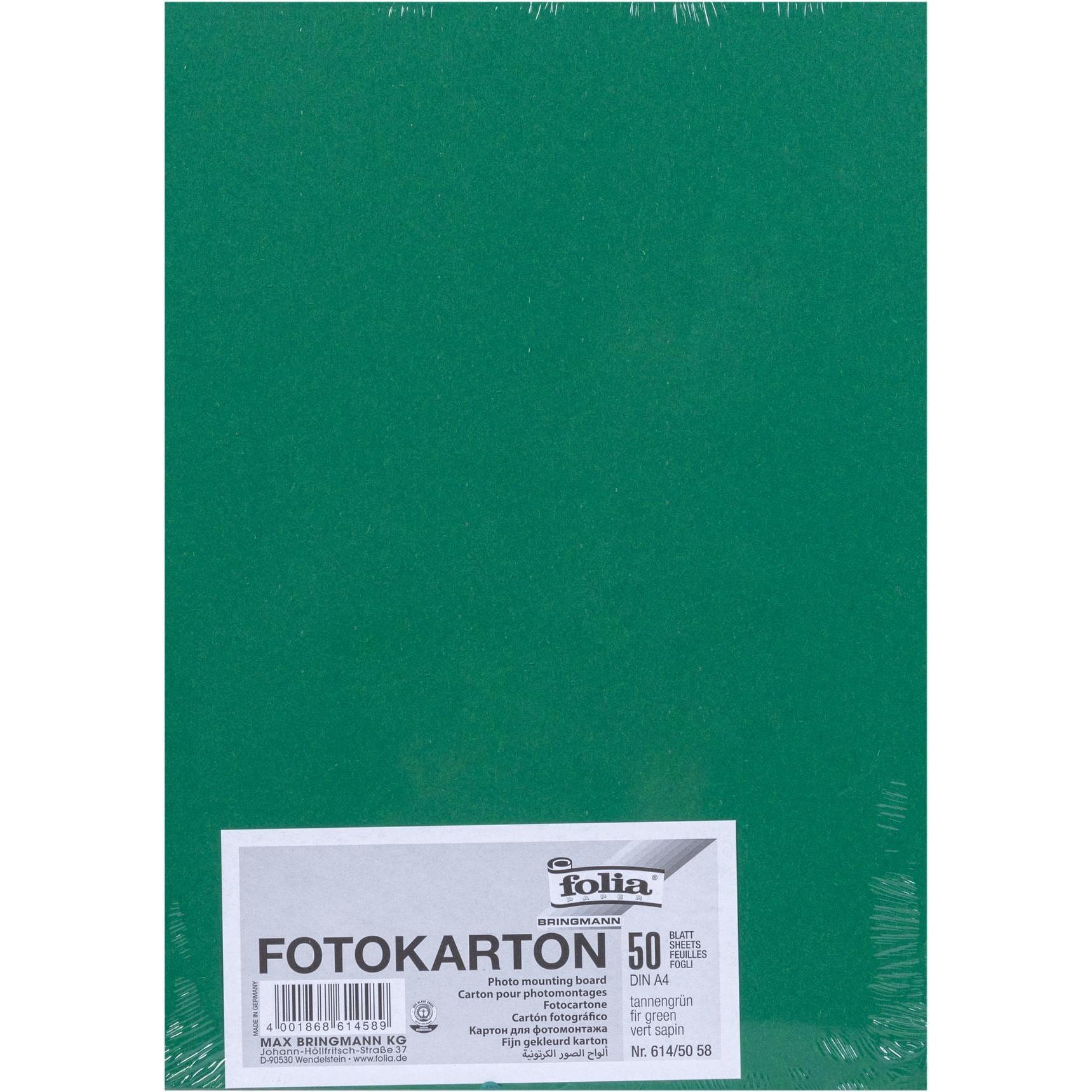 Folia, Bastelpapier, Fotokarton farbig Format A4 (300 g/m², 1 x)