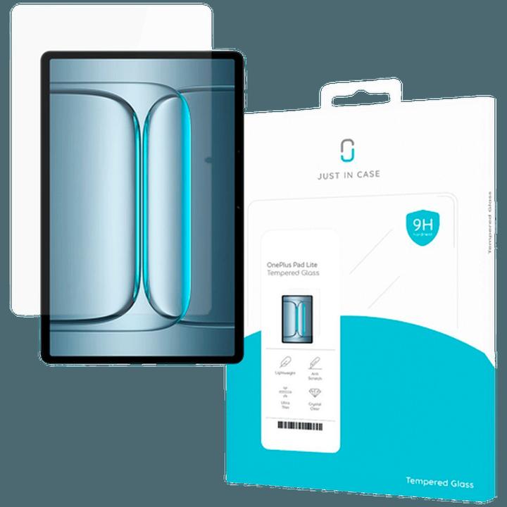 Just in Case Gehärtetes Glas Clear Displayschutzfolie OnePlus Pad Lite (1 pcs., OnePlus Pad Lite)