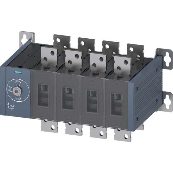 Siemens, Systemstromversorgung, Hauptschalter 1600A 4p IP20 Einb 3KC0454-0RE00-0AA0