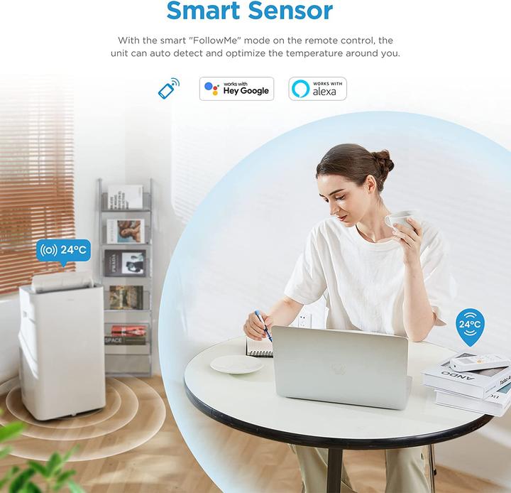 Produktbild Midea Silent Cool 26 Pro WF (31 m², 9000 BTU/h)