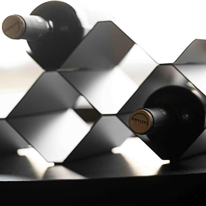 Produktbild Zone Denmark Weinregal Rocks für 9 Flaschen, Grau (51.5 x 17 cm, 9 Fl.)