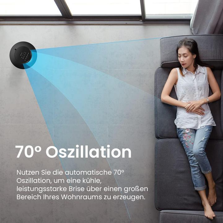 Actual product image Breeze Oscillating tower fan (54 dB)