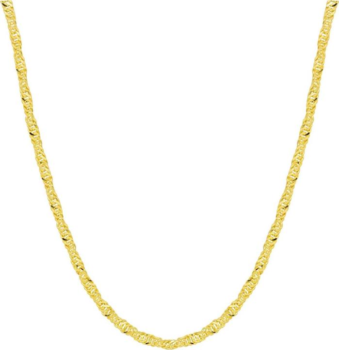 Produktbild Candy Singapurkette 2.0 mm, 925 Sterling Silber, vergoldet (925 Sterling Silber, 18k vergoldet)