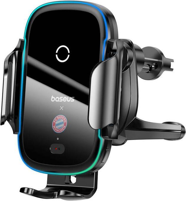 Produktbild Baseus car holder with 15W charger (black) Bayern edition