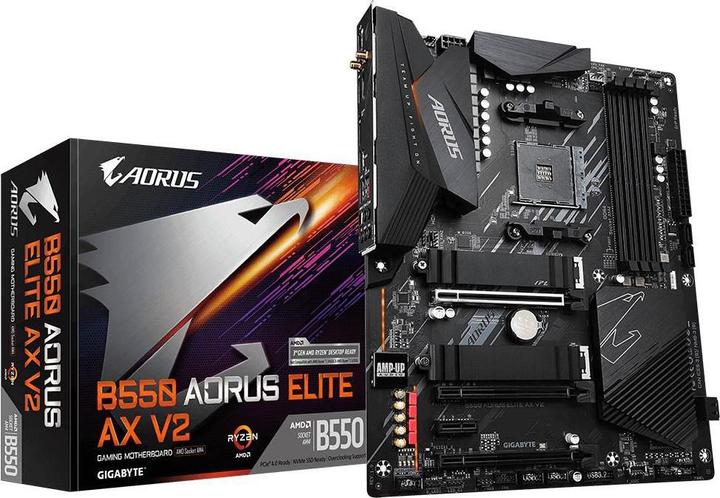 Image du produit Gigabyte Motherboard Amd B550 Socket (AM4, AMD B550, ATX)