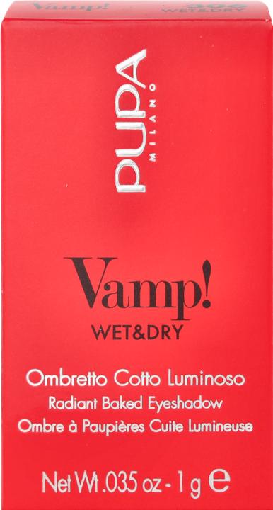 Actual product image Pupa Milano Vamp! Eyeshadow Bon-Ton Blue 306 (306 Bon-Ton Blue)