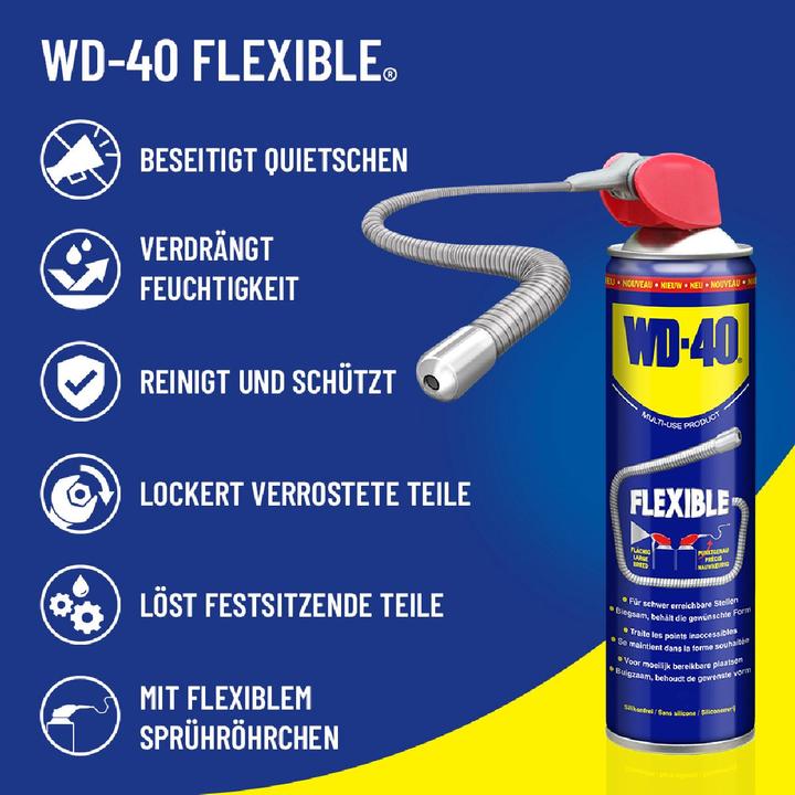 Produktbild WD-40 Kriechöl mit flexiblem Rüssel (400 ml)
