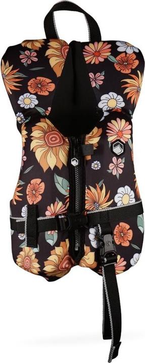 Blumenmuster, Schwarz