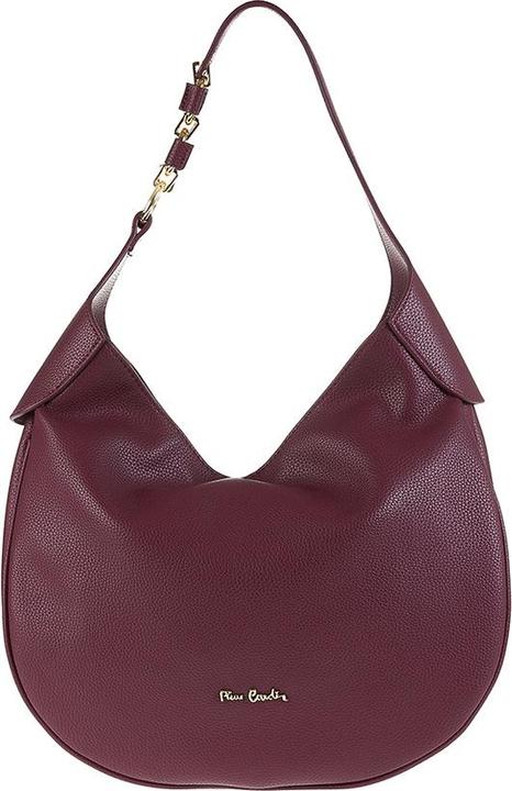 Actual product image Pierre Cardin Damen Schultertasche Made In Italy - Modell Celeste Lux - 100% Leder - 33.0 X 25.5 X 12.0 Cm