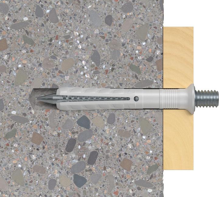 Actual product image Fischer Nail anchor N 6x60/30 S D A2 (50 pcs.)