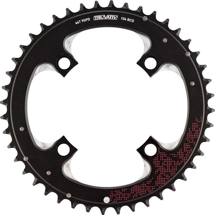 Productafbeelding Truvativ Kettingblad Mtb 44t V4g2 104 Al4 3mm Tpr, Rood (44)