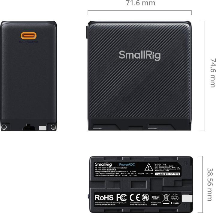 Productafbeelding SmallRig NP-F970 (Batterij van de camera)