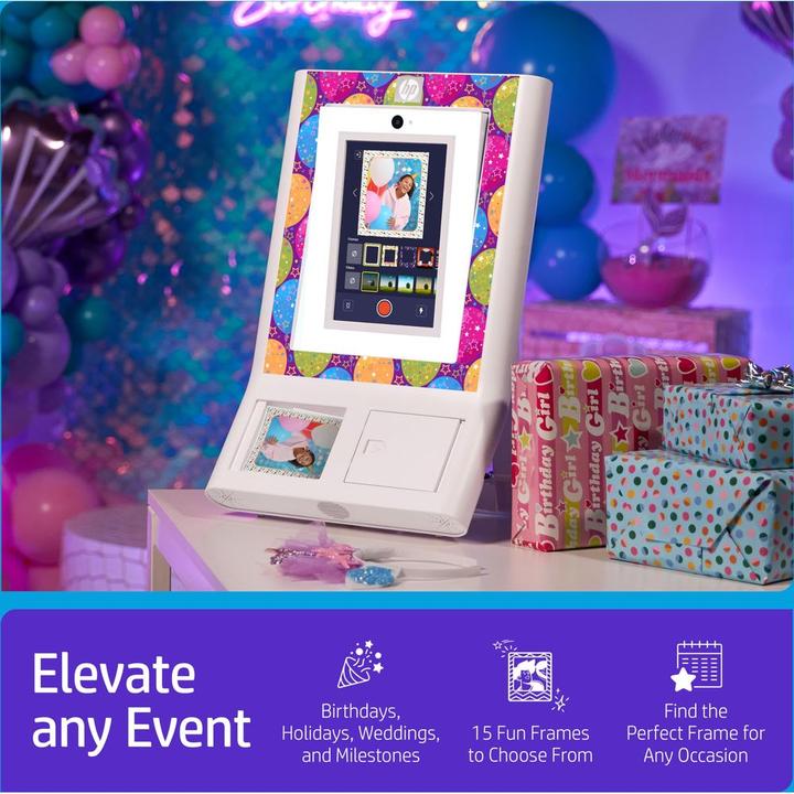 Actual product image HP Sprocket Photobooth Sticker Set