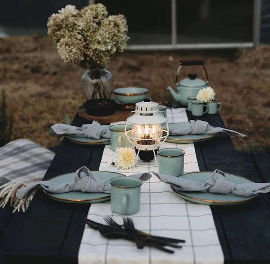 Actual product image Barebones Enamel Espresso Cup Set 2 Espresso Cups 148ml