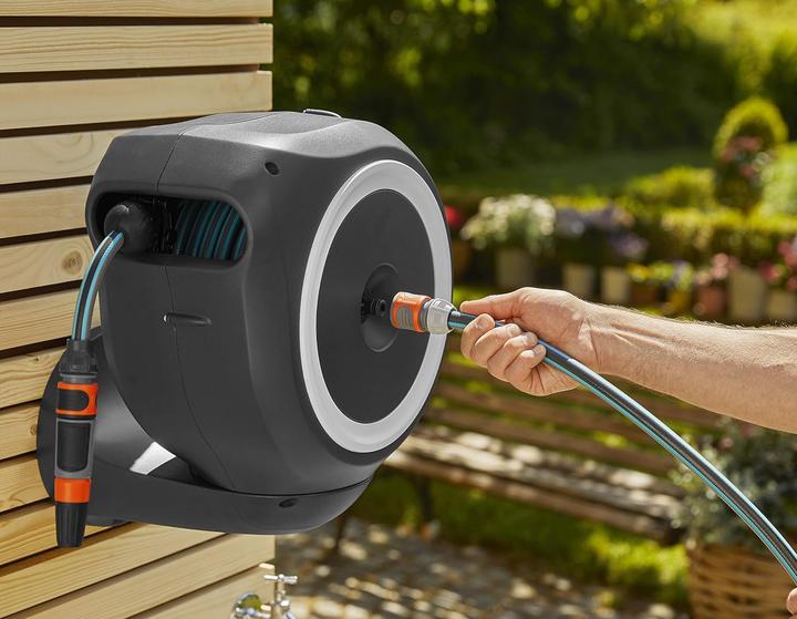 Image du produit Gardena Wand-Schlauchbox RollUp M mit 20m Schlauch (20 m)