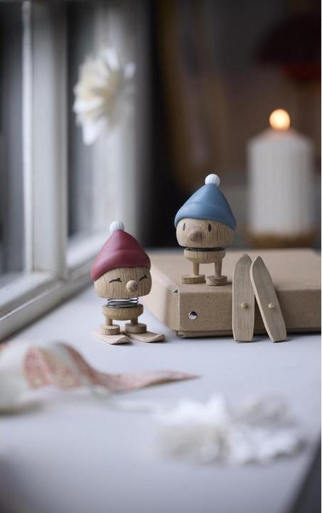 Actual product image Hoptimist Aufsteller Skiing Bumble