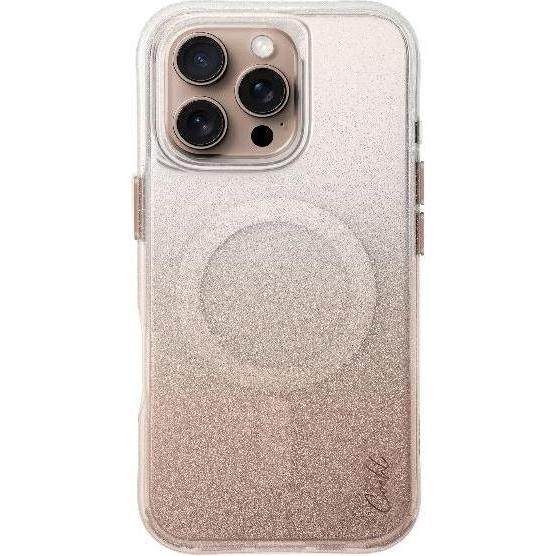 Uniq etui Coehl Lumino iPhone 16 Pro Max 6.9" Magnetic Charging różowo złoty/rose gold (Apple iPhone 16 Pro Max), Smartp...