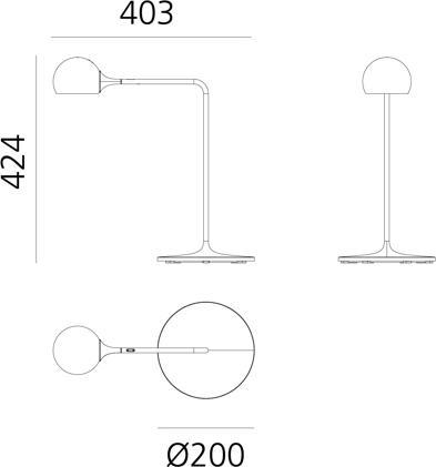 Actual product image Artemide Ixa (465 lm)