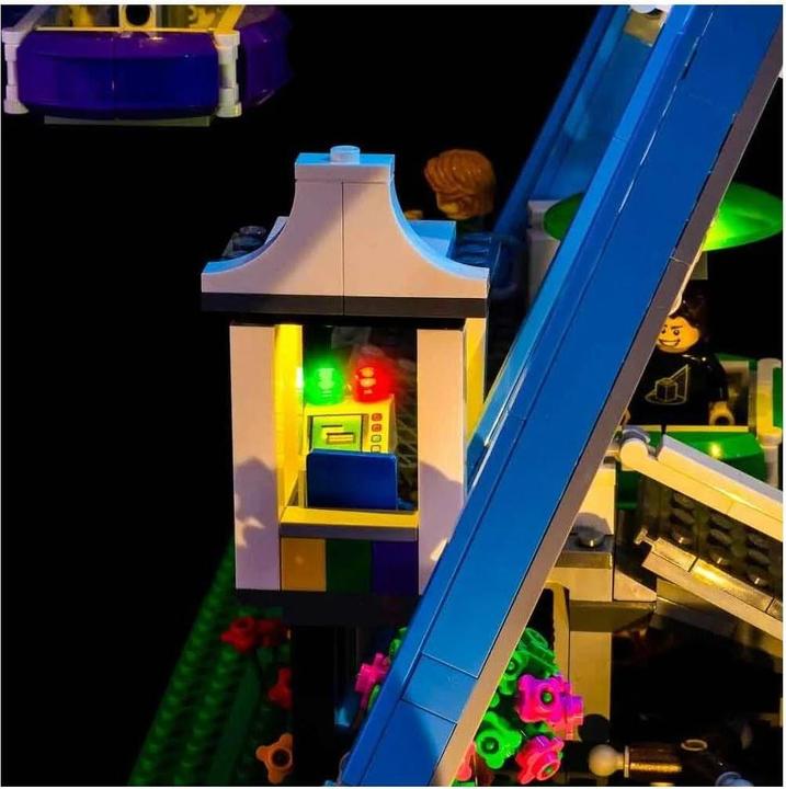 Produktbild Light my bricks LED Licht Set 2.0 für LEGO® 10247 Riesenrad