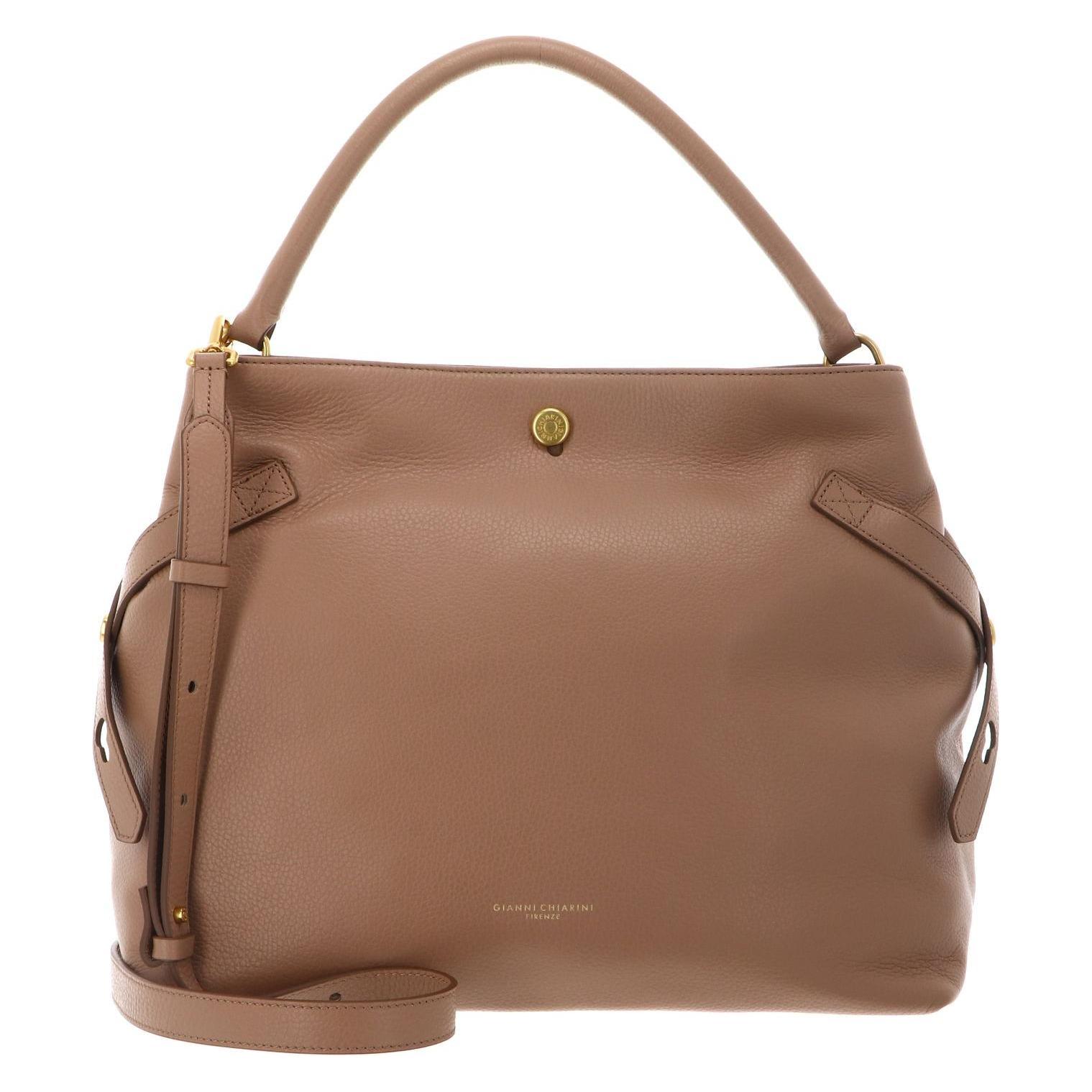 Gianni Chiarini, Damen, Handtasche, Schoudertas Dames Leer Claudette Bruin, Braun