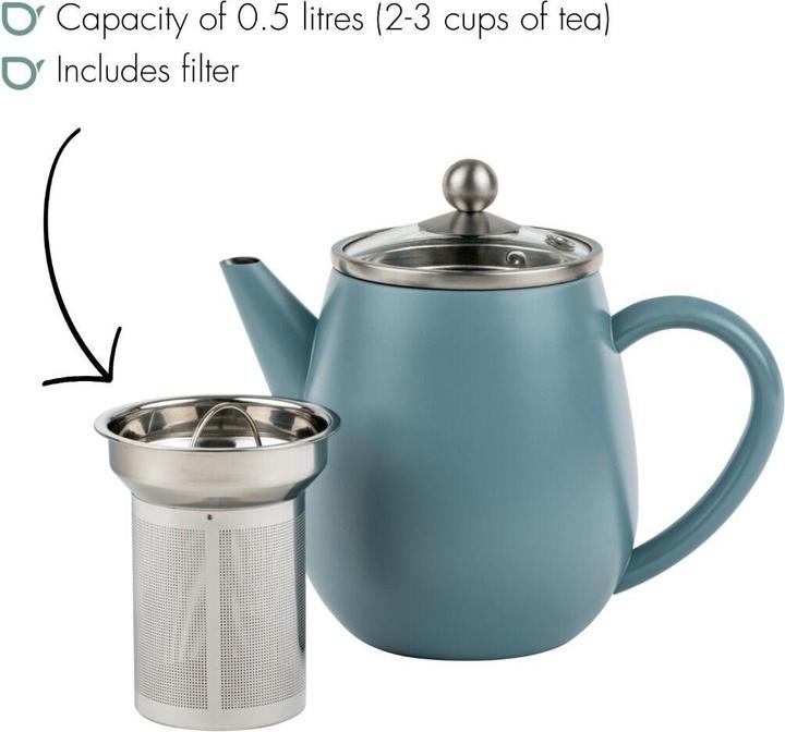 Produktbild Bredemeijer Eva Doppelwand-Teekanne (0.50 l)