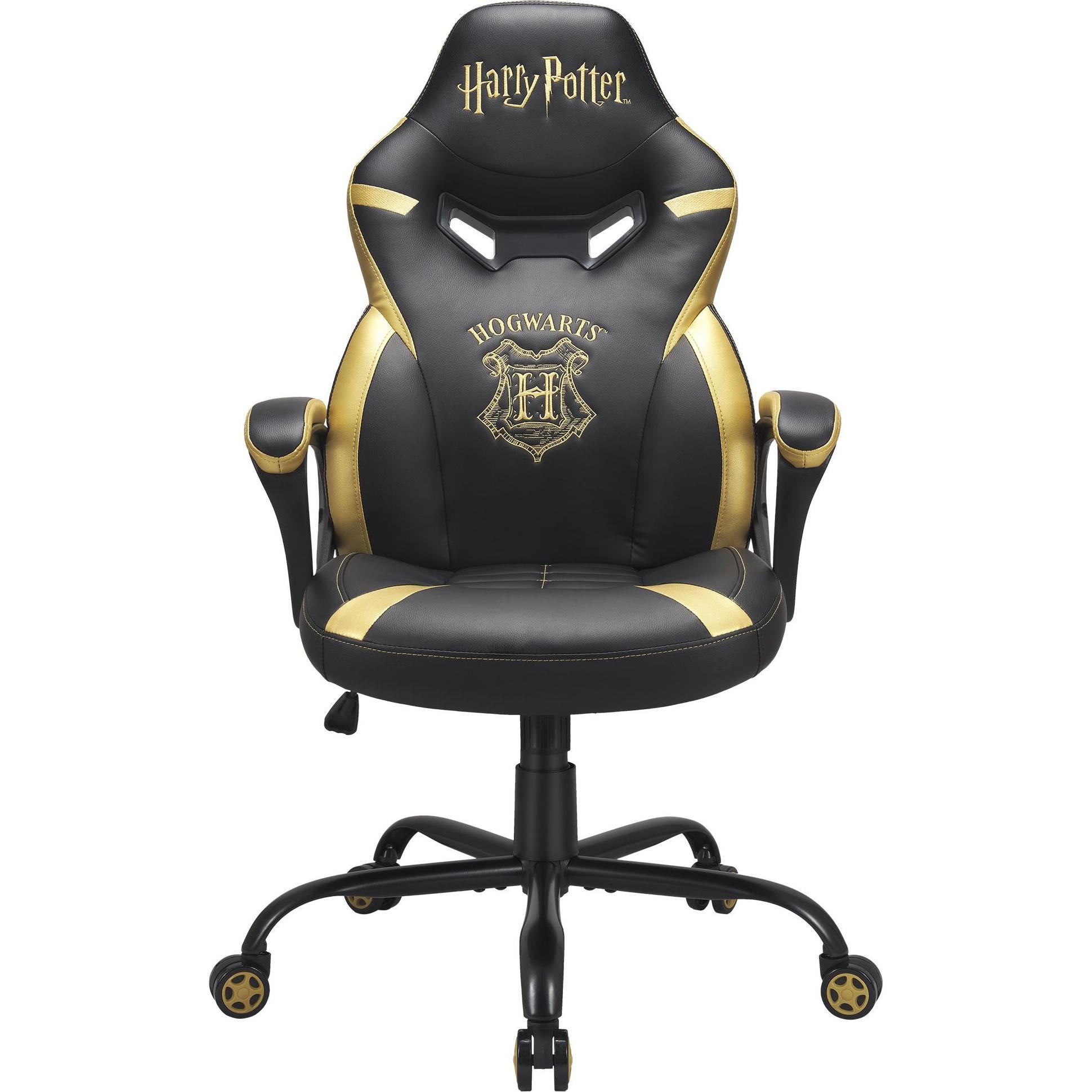 Subsonic Harry Potter Junior Gaming Stuhl - Schwarz/Gold, Gaming Stuhl, Schwarz