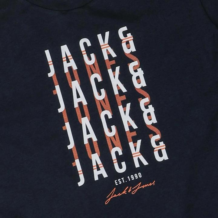 Actual product image Jack & Jones Childrens/Kids Delvin T-Shirt (Pack of 3) (128)