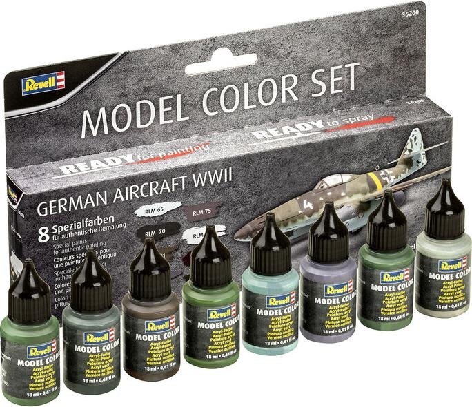 Actual product image Revell Model Color - German Aircraft WWII