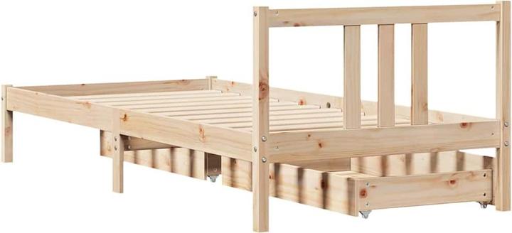 Produktbild vidaXL Bettrahmen (75 x 190 cm)