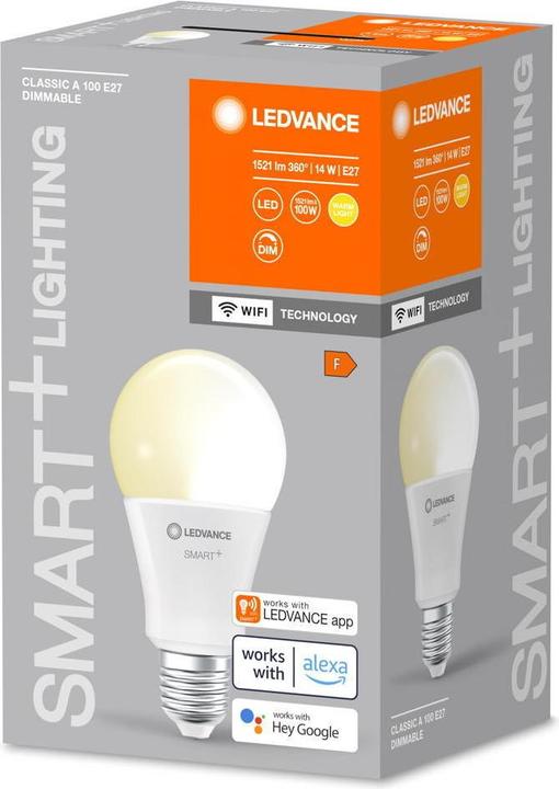 Immagine prodotto Ledvance Smart+ Wifi Classic (E27, 1521 lm, 1 x)