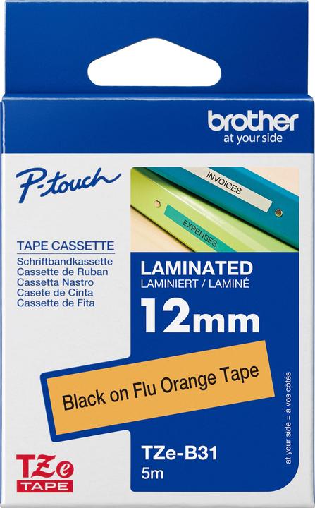 Brother Tze-B31 (1.20 cm, Schwarz)