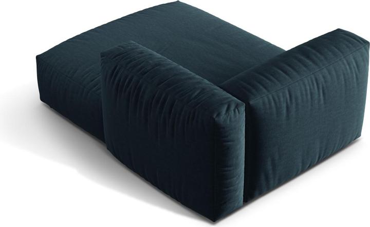 Image du produit Micadoni Chaise longue modulable droite, "Martina", 1 Place, 176x123x75 Fabriqué en Europe (Recamière)