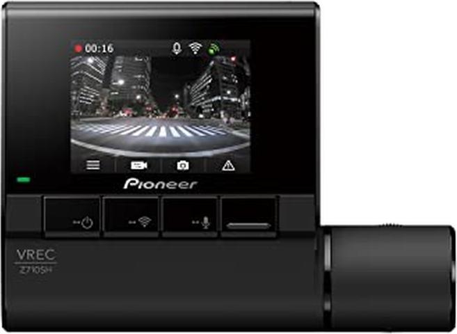 Actual product image Pioneer VREC-Z710SH (GPS receiver, Built-in microphone, Built-in display, Wi-Fi, Accelerometer, FHD+)